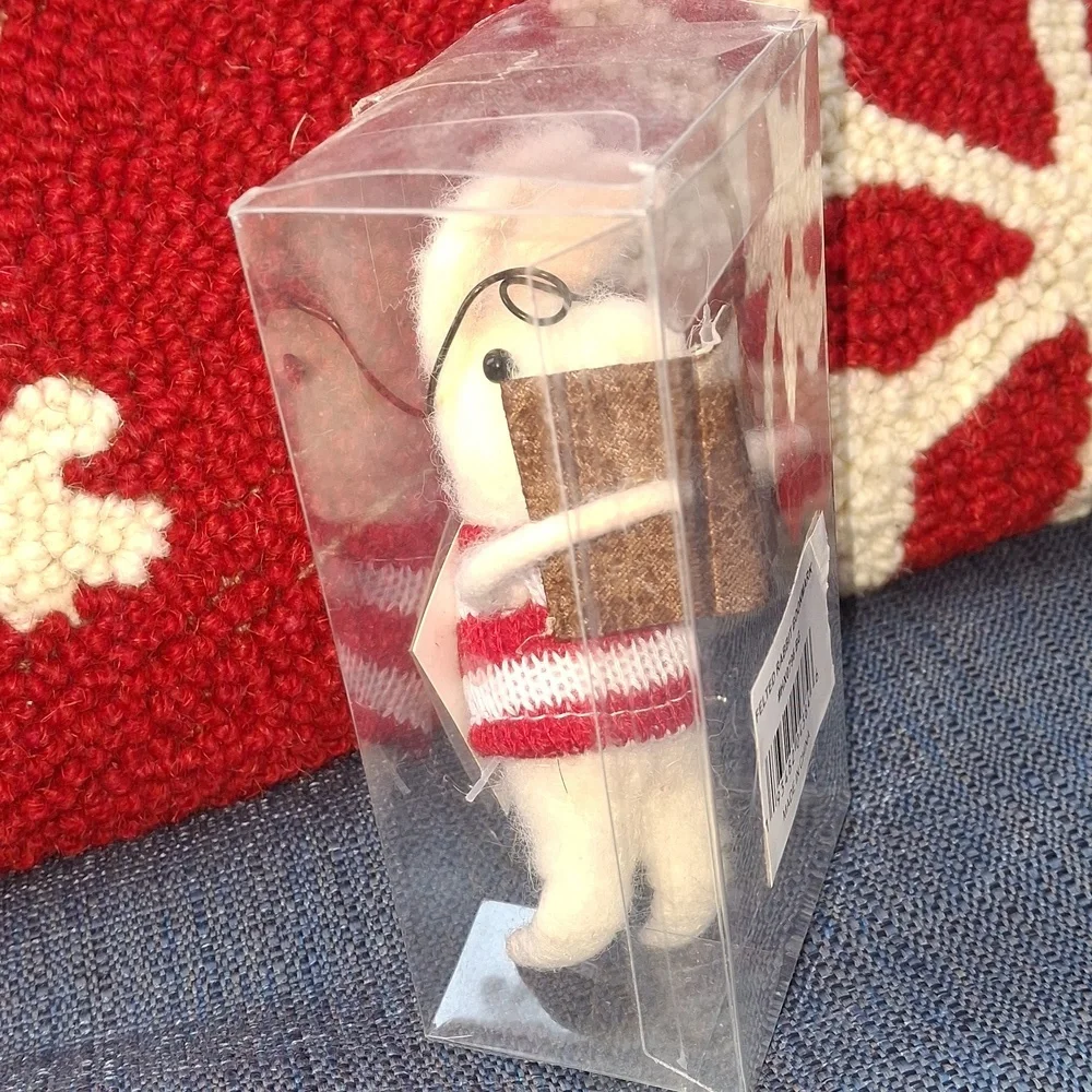 NIB Felted Rabbit Bookmark - Picture 5 of 5